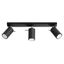 RING CEILING LAMP 3L BLACK GU10 3X40W IP20 thumbnail 1