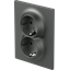 SOCKET SCHUKO DOUBLE 2P+E 16A 250V~ AT F 4417109 thumbnail 2