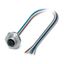SACC-E-M12FSB-5CON-M20/0,5 VA - Device connector front mounting thumbnail 1