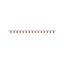 BUSBAR, low voltage, 100 A, AC 600 V, DC 1000 V, 15 x 16 x 272 mm, 15P, UL thumbnail 2