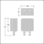 CONT3 4L WHITE-BU CBOX GB HFX 6K - Connection box thumbnail 2