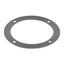 LED PLOT ROUND cover, 1 slot, silver grey thumbnail 2