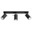 RING CEILING LAMP 3L BLACK GU10 3X40W IP20 thumbnail 2