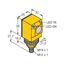 Photoelectric Sensor Diffuse Mode Sensor with Fixed-Field Background Suppression   Q25SP6FF50Q thumbnail 1