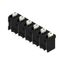 Printed circuit board terminals, 7.50 mm, Number of poles: 6, 180°, Solder pin length (l): 1.5 mm, black, PUSH IN with actuator, Clamping range, max. : 1.5 mm², Tube thumbnail 3