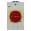 Main switch, P1, 40 A, surface mounting, 3 pole, Emergency switching off function, With red rotary handle and yellow locking ring, Lockable in the 0 ( thumbnail 12