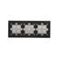 Double angled socket outlet with earthing and shutters and current phase constancy, Complete product, 16A, matt aluminum thumbnail 2