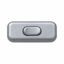 Inline Cord Switch for Round Cable, 1-Pole, 2A, 250V, silver thumbnail 1
