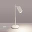 STYLISH CARBON DESK LAMP WITH A GROOVED BEIGE LAMPSHADE AND A SWITCH ON THE CABLE thumbnail 10