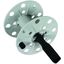Coiler plastic, grey W 80mm with socket empty thumbnail 1