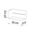 SPOT LOBO MAXI GREY G9 2X40W IP20 thumbnail 6