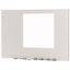XTMPIX40FC-H550W800 Front cover for IZMX40, fixed, HxW=550x800mm, grey thumbnail 1