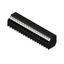 Printed circuit board terminals, 3.50 mm, Number of poles: 18, 135°, Solder pin length (l): 3.5 mm, black, PUSH IN with actuator, Clamping range, max. : 1.5 mm², Tube thumbnail 3
