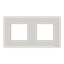Frame 2-gang / 2+2-modules - IP44 - Dune thumbnail 1