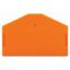 End and intermediate plate 2.5 mm thick orange thumbnail 3