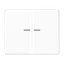 2-gang rocker with transparent lenses thumbnail 2