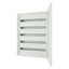 BF-U-5/165-G-C Complete flush-mounted flat distribution board, grey, 33 SU per row, 5 rows, type C thumbnail 2