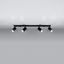 RING CEILING LAMP 4L BLACK GU10 4X40W IP20 thumbnail 3