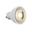 WHITE COB 1W WW GU10 60deg 230V thumbnail 1