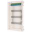 KLV-36HWP-F Hollow wall compact distribution board, 3-rows, flush sheet steel door thumbnail 3