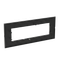Frame - 1-gang / 7-modules - Niessen logo - Silver thumbnail 2
