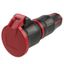 IP54 portable socket with flap thumbnail 2