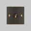 1G TOGGLE / CROSS / SMOKED BRONZE / BRASS thumbnail 2