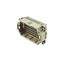 HDC insert, Male, 250 V, 10 A, Number of poles: 72, Crimp connection, Size: 6 thumbnail 1