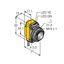 Photoelectric Sensor Diffuse Mode Sensor with Fixed-Field Background Suppression   QS18VP6FF100 W/30 thumbnail 1