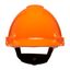 3M™ Hard Hat, Uvicator, Pinlock, Ventilated, Leather Sweatband, Orange thumbnail 4