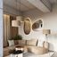Pendant lamp NEVIA beige thumbnail 6