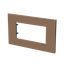 Frame - 1-gang / 4-modules - Niessen logo - Noble - Mocha thumbnail 2