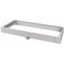 BPZ-KR8.50/400 Cable arrangement plinth for floor standing distribution board IP54, HxWxD=75x850x400mm, grey thumbnail 1