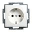 SCHUKO® double socket full cover Busch-balance® SI thumbnail 3