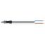 pre-assembled connecting cable Eca Socket/open-ended gray thumbnail 1