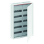 CA14VT ComfortLine Compact distribution board, Surface mounting, 48 SU, Isolated (Class II), IP44, Field Width: 1, Rows: 4, 650 mm x 300 mm x 160 mm thumbnail 3