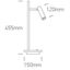 WHITE SPOT 3W + 6W WW TABLE LAMP IP20 230V thumbnail 2