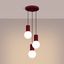Pendant lamp HALO 3P burgundy thumbnail 14