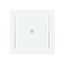 LFJ/A.1.70.1-44M Cover plate with legend with Symbol "venetian blind" studio white matt - Alba thumbnail 1