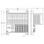 excom I/O System Module rack, non-Ex, for 8 modules   MT08-N thumbnail 2
