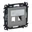 Cover plate Valena Life - double keystone adaptor - aluminium thumbnail 2