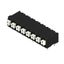 Printed circuit board terminals, 5.00 mm, Number of poles: 8, 90°, Solder pin length (l): 3.5 mm, black, PUSH IN with actuator, Clamping range, max. : 1.5 mm², Tube thumbnail 2