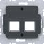 Centraalplaat 2-voudig, AMP connectors, A.x/C.x/S.x/B.x/Q.x/K.x antr. thumbnail 1