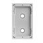 WALL MOUNT BOX W/FRAME 1R/2M thumbnail 1