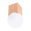 CEILING LAMP SOLIS NATURAL WOOD 1XG9 thumbnail 3
