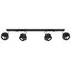 CEILING LAMP OCULARE 4L BLACK GU10 4X40W IP20 thumbnail 1