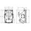 Fixed socket COMBO-POL 16A 5P 6h IP44 thumbnail 2