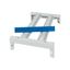 XTSZFBA-W425 Top frame with design strip, W=425mm, grey thumbnail 5