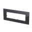 Frame - 1-gang / 7-modules - Niessen logo - Tacteo Black thumbnail 2