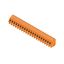 Printed circuit board terminals, 5.08 mm, Number of poles: 20, 135°, Solder pin length (l): 3.5 mm, tinned, orange, Clamping yoke connection, Clamping range, max. : 2.5 mm², Box thumbnail 4